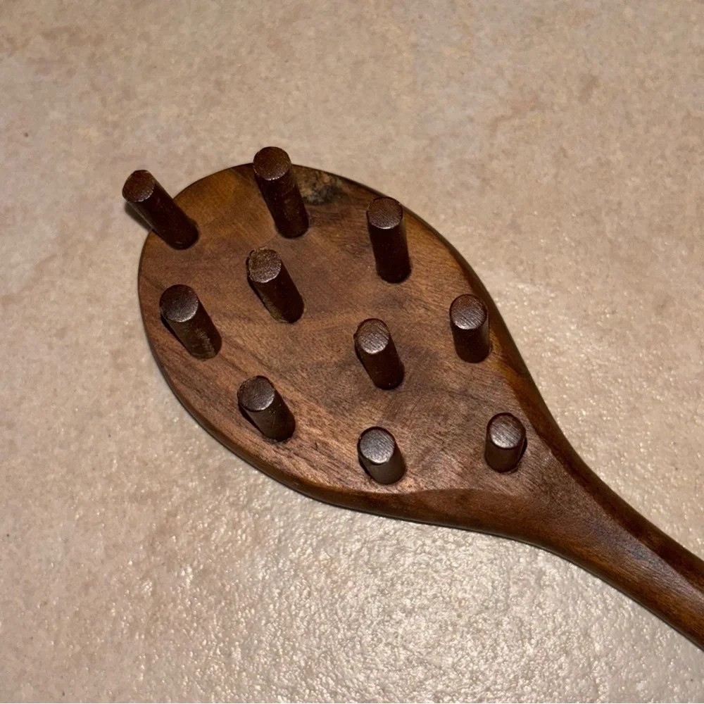 Williams-Sonoma Dark Wood Pasta Fork Spaghetti Server